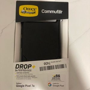 OTTERBOX COMMUTER SERIES‎ CASE FOR GOOGLE PIXEL 7A - BLACK